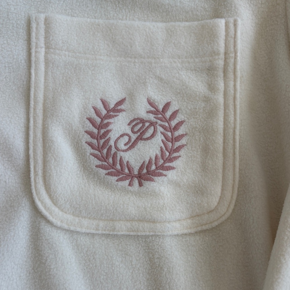 PINK Victorias Secret Fleece Pajama Top - Picture 2 of 5